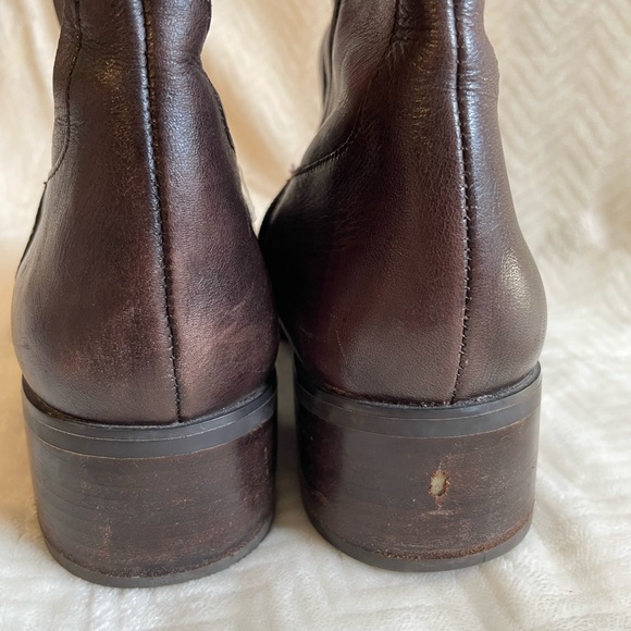 Etienne Aigner Brown Riding Boots Size 10 - Picture 5 of 10